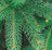 Искусственная ель Премиум Микс 250 см темно-зеленая Резина + ПВХ
