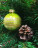 Стеклянные ёлочные шары Inge-Glas Magic 6 см. набор 4шт Зеленый микс