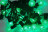 Электрогирлянда Шарики LED однотонные (зел., красн.,мульти., розов) в обсыпке , чёрный провод