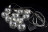 Электрогирлянда Бахрома шарики 8см со светлячками WW.02.4T.10L-8Ball