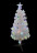 Ёлка Световод 0.9 м Классическая белая с 5-ти цветными диодами
